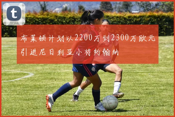 布莱顿计划以2200万到2300万欧元引进尼日利亚小将约翰纳